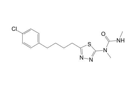 Urea, N-[5-[4-(4-chlorophenyl)butyl]-1,3,4-thiadiazol-2-yl]-N,N'-dimethyl-