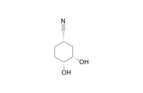 (1S*,3S*,4R*)-3,4-Dihydroxycyclohexane-1-carbonitrile