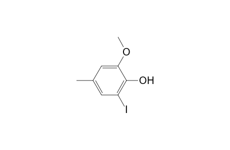 Phenol, 2-iodo-6-methoxy-4-methyl-