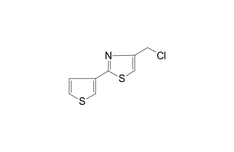 4-(Chloromethyl)-2-(3-thienyl)-1,3-thiazole
