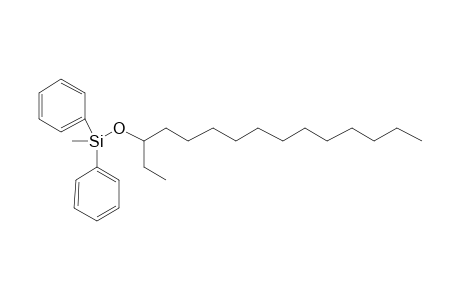 3-Methyldiphenylsilyloxypentadecane