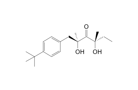 (2S,4S)-1-(4-tert-Butylphenyl)-2,4-dihydroxy-2,4-dimethylhexan-3-one