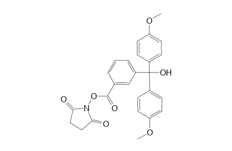 (2,5-dioxopyrrolidin-1-yl) 3-[hydroxy-bis(4-methoxyphenyl)methyl]benzoate