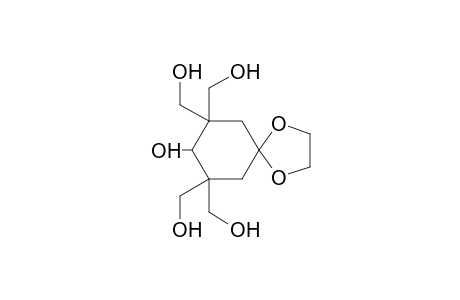 7,7,9,9-Tetrakis-hydroxymethyl-1,4-dioxa-spiro[4.5]decan-8-ol