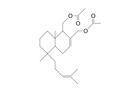 11,12-Diacetoxy-sacculatane