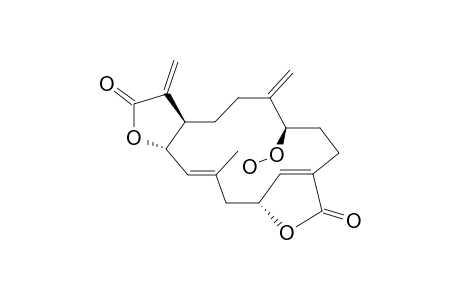 4-METHYLENE-5-BETA-HYDROPEROXYOVATODIOLIDE