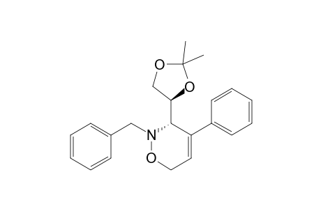 (3S,4'S)-2-Benzyl-3-(2',2'-dimethyl-1',3'-dioxolan-4'-yl)-4-phenyl-3,6-dihydro-2H-1,2-oxazine