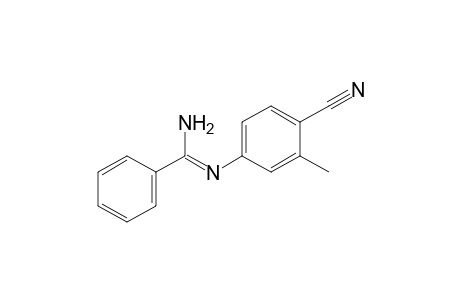 (Z)-N'-(3-Cyano-4-methylphenyl)benzimidamide