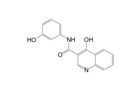 3-quinolinecarboxamide, 4-hydroxy-N-(3-hydroxyphenyl)-