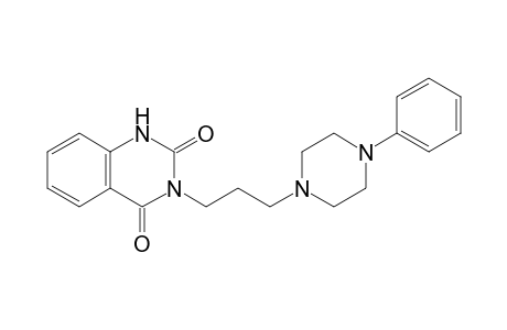 3-[3-(4-phenyl-1-piperazinyl)propyl]-1H-quinazoline-2,4-dione
