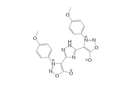 3-[3-(4-Methoxyphenyl)sydnon-4-yl]-5-[3-(4-methoxyphenyl)sydnon-4-yl)]-1H-[1,2,4]triazole