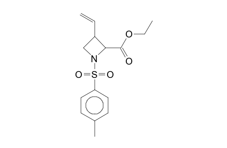 Ethyl 1-[(4-methylphenyl)sulfonyl]-3-vinyl-2-azetidinecarboxylate