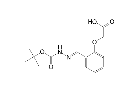 (2-{(E)-[(tert-butoxycarbonyl)hydrazono]methyl}phenoxy)acetic acid