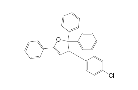 3-(4-Chlorophenyl)-2,2,5-triphenyl-3H-furan