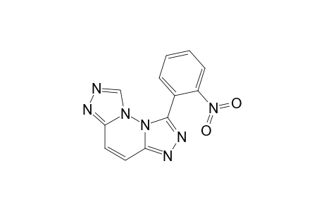 Bis[1,2,4]triazolo[4,3-b:3',4'-f]pyridazine, 1-(2-nitrophenyl)-