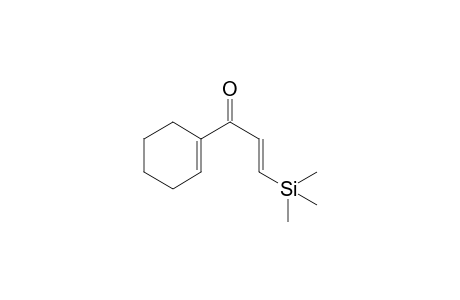 (E)-1-(1-Cyclohexenyl)-3-trimethylsilyl-2-propen-1-one