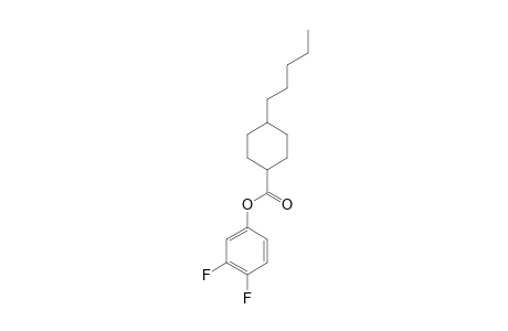 4-amylcyclohexane-1-carboxylic acid (3,4-difluorophenyl) ester