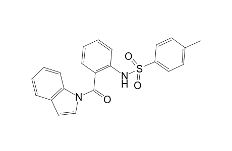 N-(2-(1H-indole-1-carbonyl)phenyl)-4-methylbenzenesulfonamide