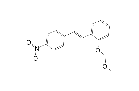 1-(Methoxymethoxy)-2-[(E)-2-(4-nitrophenyl)ethenyl]benzene