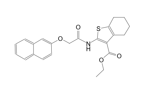 benzo[b]thiophene-3-carboxylic acid, 4,5,6,7-tetrahydro-2-[[(2-naphthalenyloxy)acetyl]amino]-, ethyl ester
