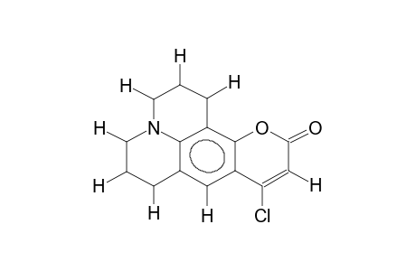 9-CHLORO-2,3,6,7-TETRAHYDRO-1H,5H-QUINOLIZINO[9,9A,1-GH]COUMARIN