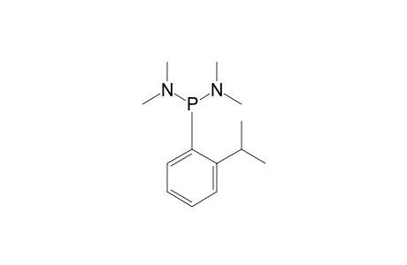 N-[dimethylamino-(2-isopropylphenyl)phosphanyl]-N-methyl-methanamine