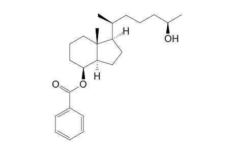 (8S,20S)-des-A,B-8-benzoyloxy-20-[(4R)-hydroxy-pentyl]pregnane