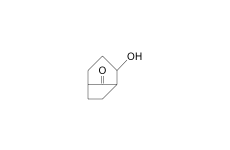 endo-2-Hydroxy-bicyclo(3.2.1)octan-8-one