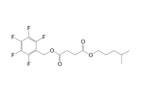 Succinic acid, isohexyl pentafluorobenzyl ester