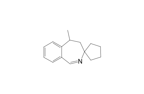 3-Methyl-4,5-dihydro-3H-(2)-spiro[cyclopenta-benzazepine]