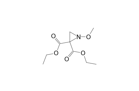 1-Methoxyaziridine-2,2-dicarboxylic acid diethyl ester