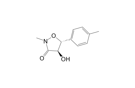 (4R,5R)-4-Hydroxy-2-methyl-5-p-tolyl-isoxazolidin-3-one