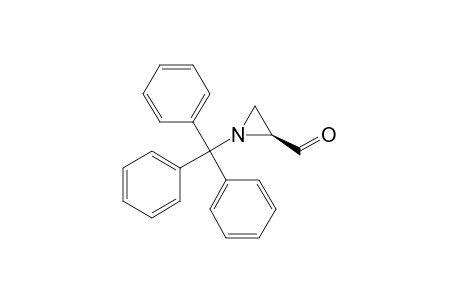 (2S)-1-(triphenylmethyl)-2-aziridinecarboxaldehyde