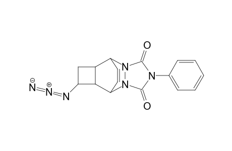 5,8-Etheno-1H-cyclobuta[d][1,2,4]triazolo[1,2-a]pyridazine-1,3(2H)-dione, 6-azido-5,5a,6,7,7a,8-hexahydro-2-phenyl-