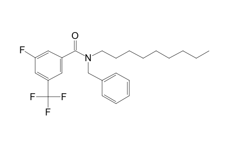 Benzamide, 3-fluoro-5-trifluoromethyl-N-benzyl-N-nonyl-