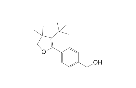 4-tert-Butyl-5-[4-(hydroxymethyl)phenyl]-3,3-dimethyl-2,3-dihydrofuran