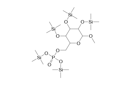 Pentakis(trimethylsilyl)-methyl-6-phosphomannoside