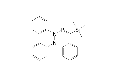 (1,2-DIPHENYLHYDRAZINO)-[PHENYL-(TRIMETHYLSILYL)-METHYLEN]-PHOSPHANE