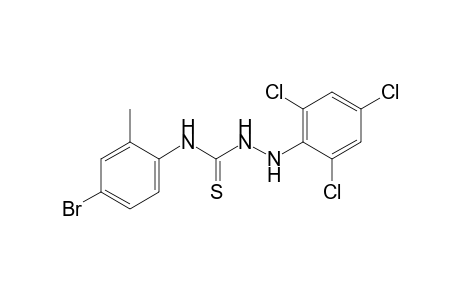 4-(4-bromo-o-tolyl)-3-thio-1-(2,4,6-trichlorophenyl)semicarbazide