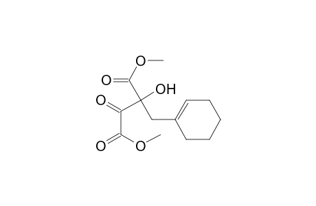 Butanedioic acid, 2-(1-cyclohexen-1-ylmethyl)-2-hydroxy-3-oxo-, dimethyl ester