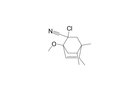 Bicyclo[2.2.2]oct-5-ene-2-carbonitrile, 2-chloro-1-methoxy-4,5,8-trimethyl-