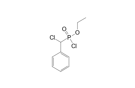 ETHYL-(1-CHLOROBENZYL)-PHOSPHONOCHLORIDATE