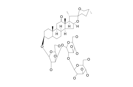 HECOGENIN_3-O-BETA-GLUCOPYRANOSYL-(1->2)-BETA-GLUCOPYR.(1->4)-BETA-GALACTOPYRANO-SIDE