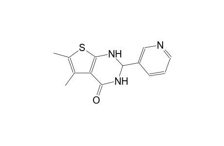 5,6-dimethyl-2-(3-pyridinyl)-2,3-dihydrothieno[2,3-d]pyrimidin-4(1H)-one