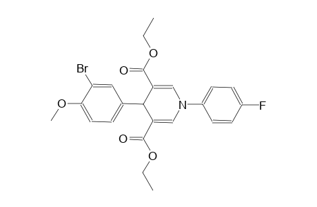 3,5-pyridinedicarboxylic acid, 4-(3-bromo-4-methoxyphenyl)-1-(4-fluorophenyl)-1,4-dihydro-, diethyl ester