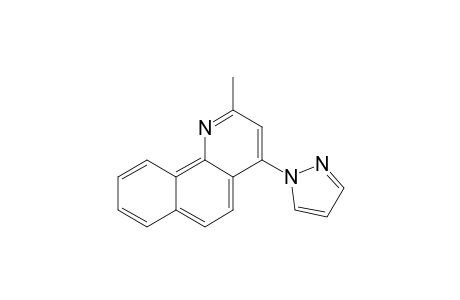 2-Methyl-4-(1-pyrazolyl)benzo[h]quinoline