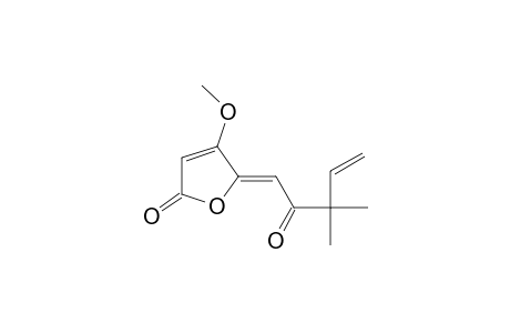 (Z)-4-Methoxy-5-[(2,2-diimethyl-3-butenoyl)methylene]-2(5H)-furanone