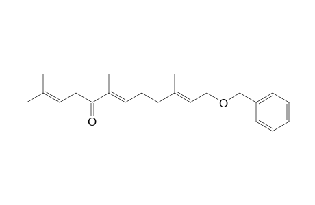 (6E,10E)-12-(benzyloxy)-2,6,10-trimethyldodeca-2,6,10-trien-5-one