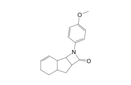 10-(p-Methoxyphenyl)-10-azatricyclo[7.2.0.0(3,8)]undec-6-en-11-one