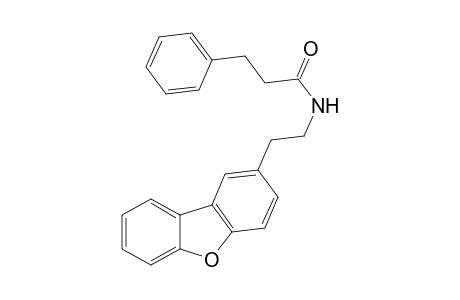 Benzenepropanamide, N-(2-benzo[b]benzofuran-2-ylethyl)-